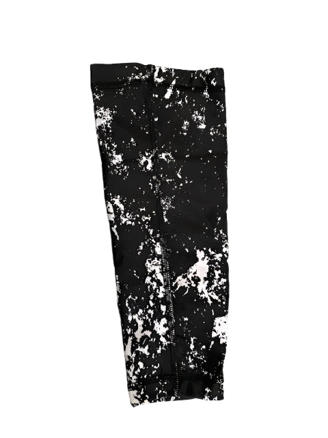 Distressed Black Knee Sleeve