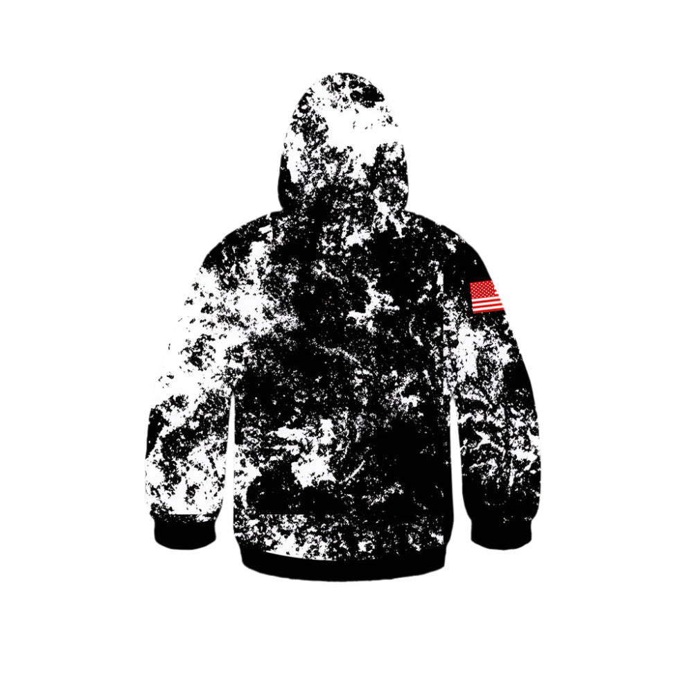 Distressed Mat Gear Hoodie