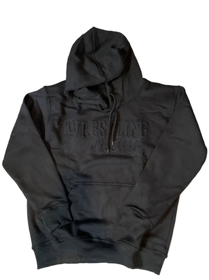 Embossed Wrestling Mom Hoodie