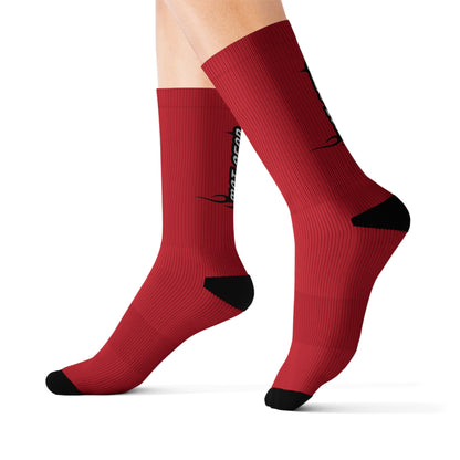 Mat Gear Flame Sublimation Socks