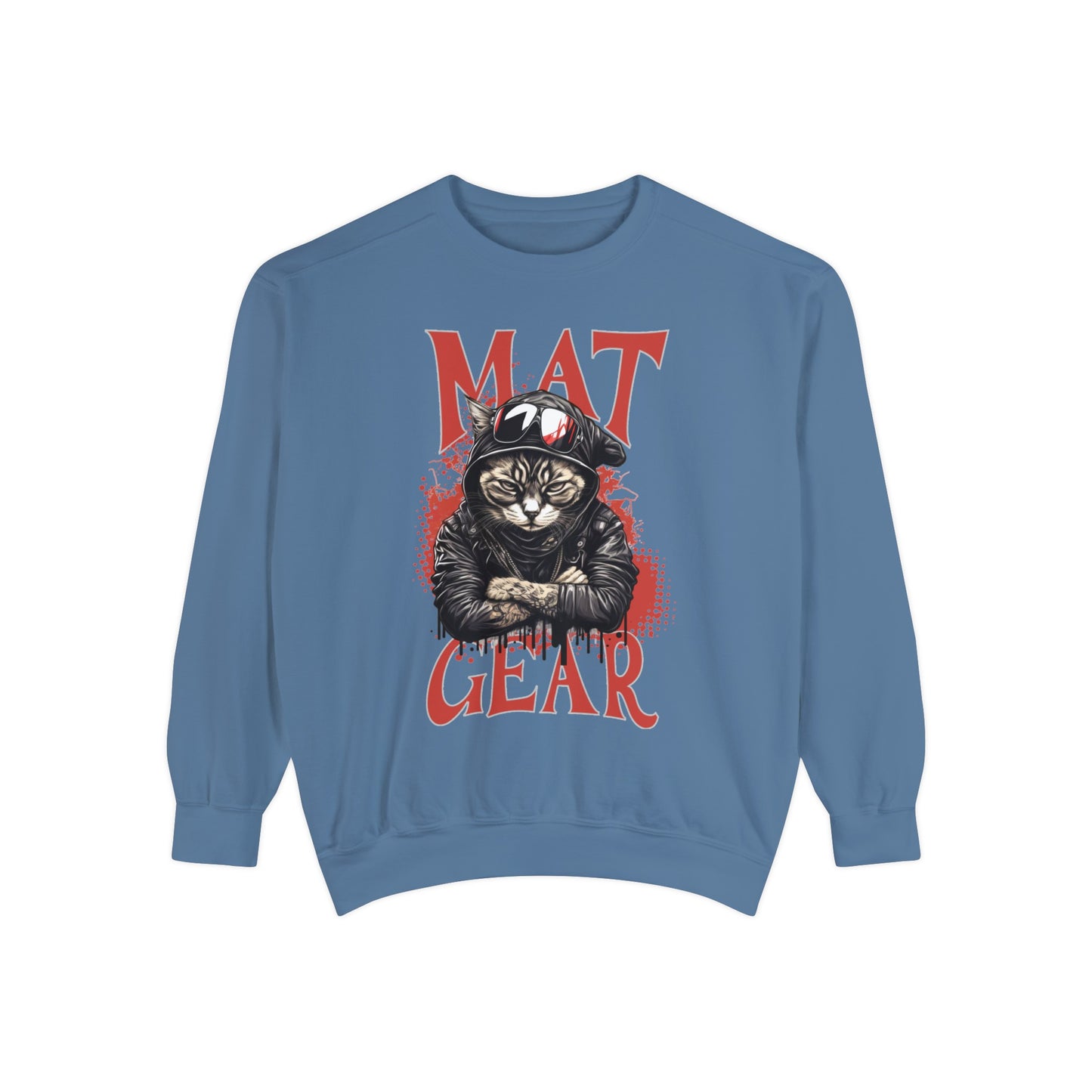 Mat Gear Punk Cat Sweatshirt