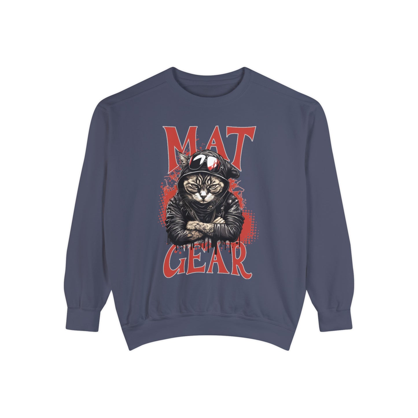 Mat Gear Punk Cat Sweatshirt