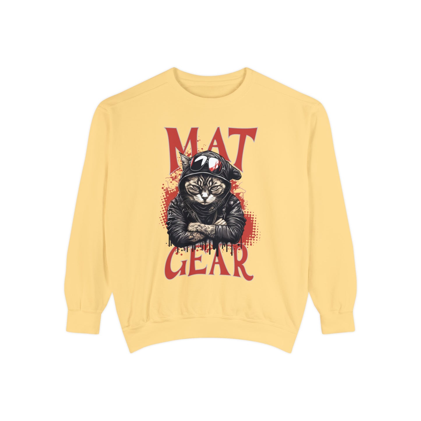 Mat Gear Punk Cat Sweatshirt