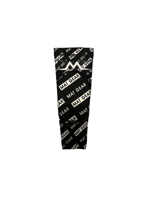 Logo Black and White Knee Sleeve