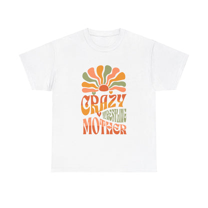 Crazy Wrestling Mother Heavy Cotton Tee