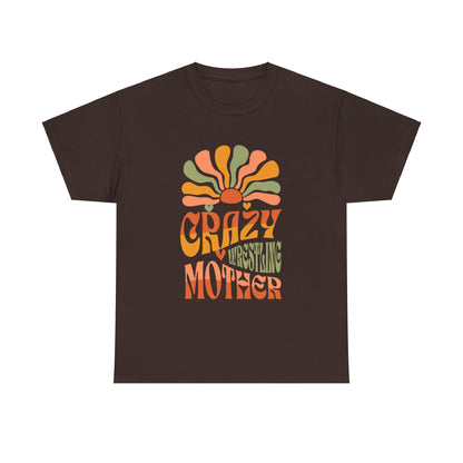 Crazy Wrestling Mother Heavy Cotton Tee