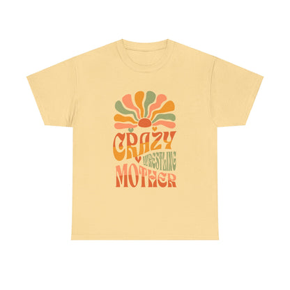 Crazy Wrestling Mother Heavy Cotton Tee