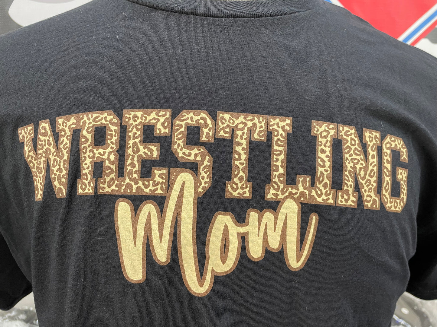 Wrestling mom t-shirt