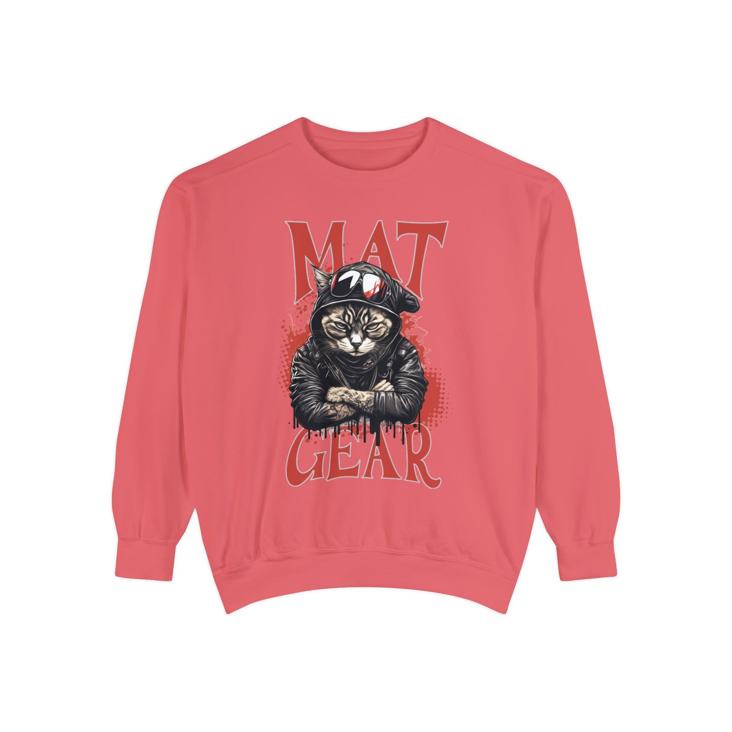 Mat Gear Punk Cat Sweatshirt