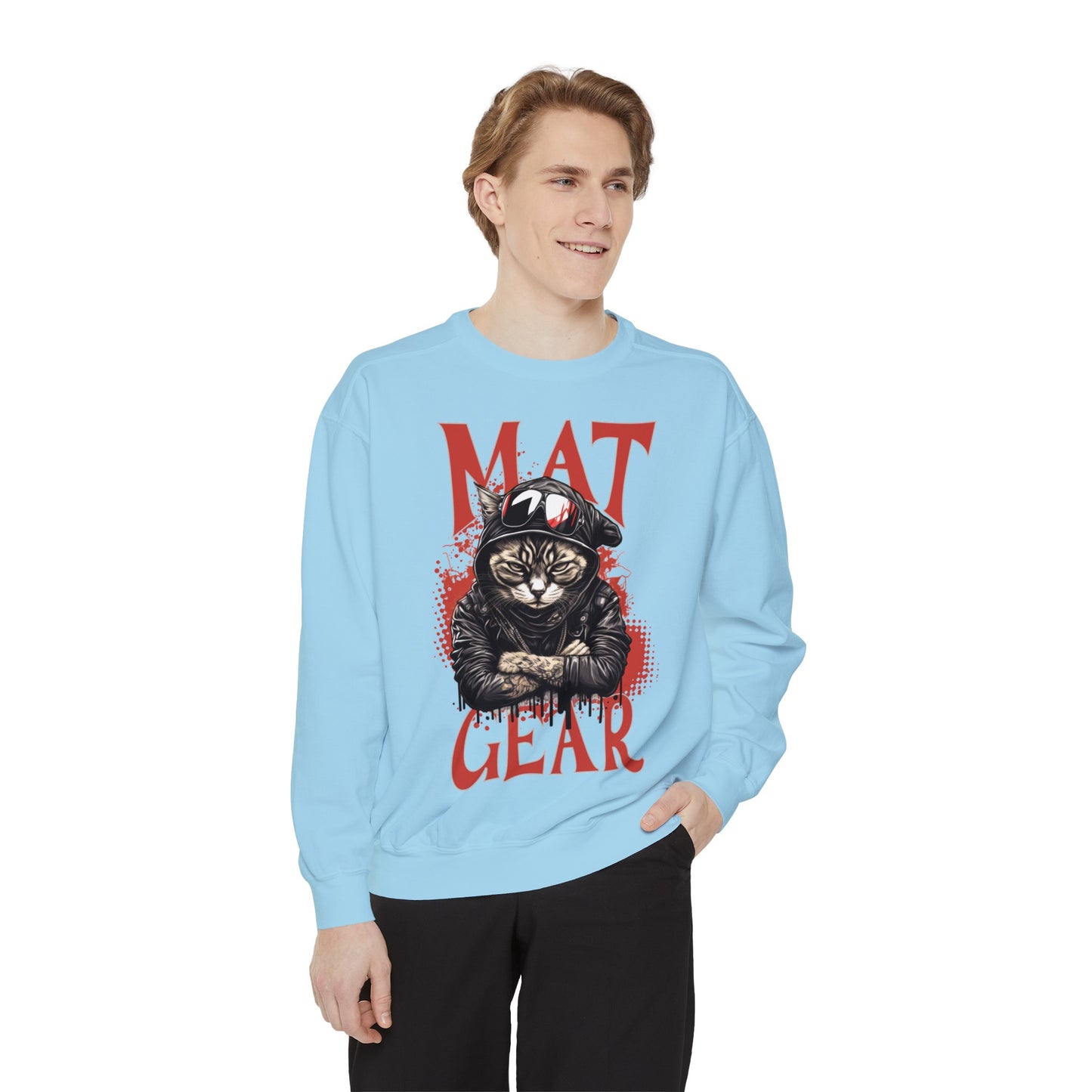 Mat Gear Punk Cat Sweatshirt