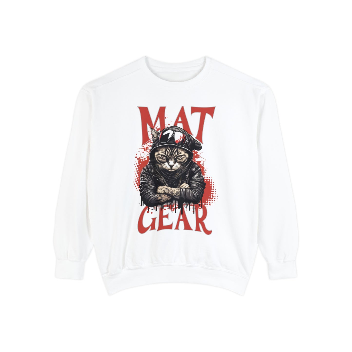 Mat Gear Punk Cat Sweatshirt