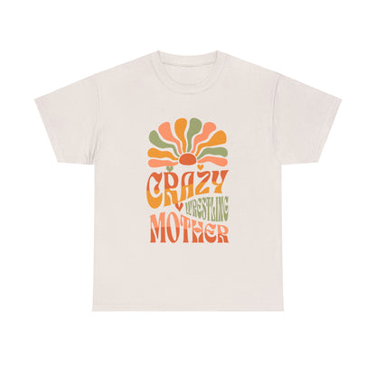 Crazy Wrestling Mother Heavy Cotton Tee