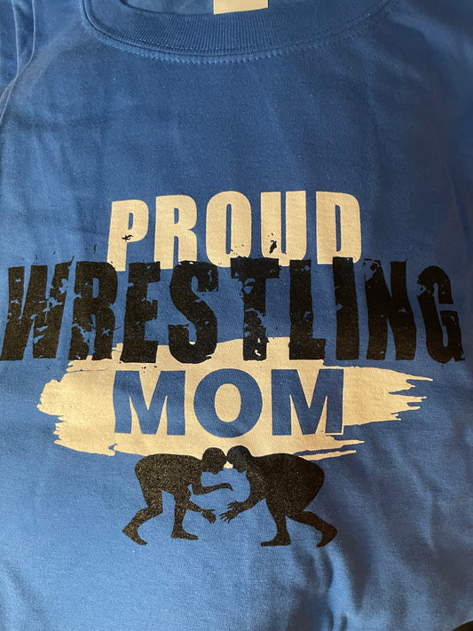 Proud Wrestling Mom T-shirt