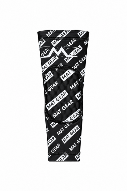 Logo Black and White Knee Sleeve