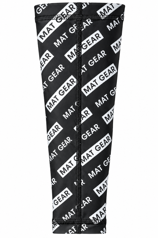 Logo Black and White Knee Sleeve