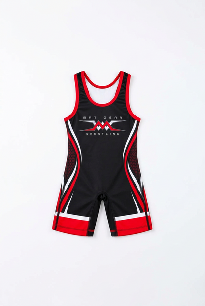 Black and Red Singlet