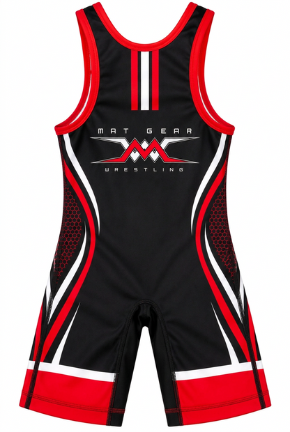 Black and Red Singlet