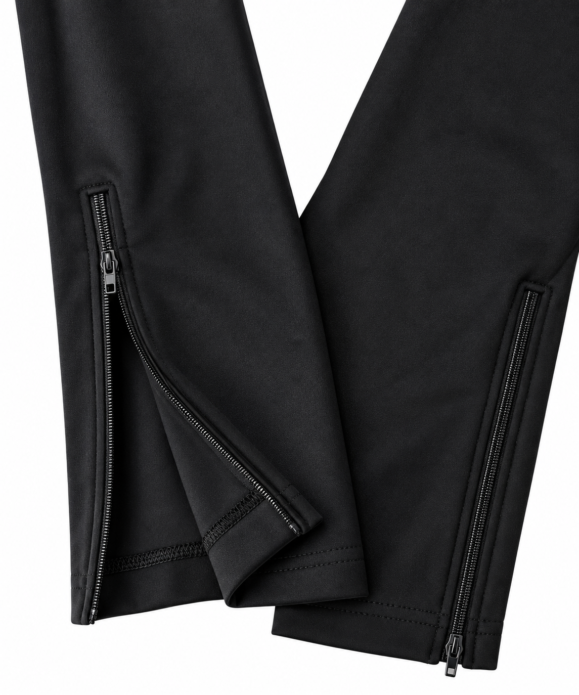 Black and Red Fleece Pant