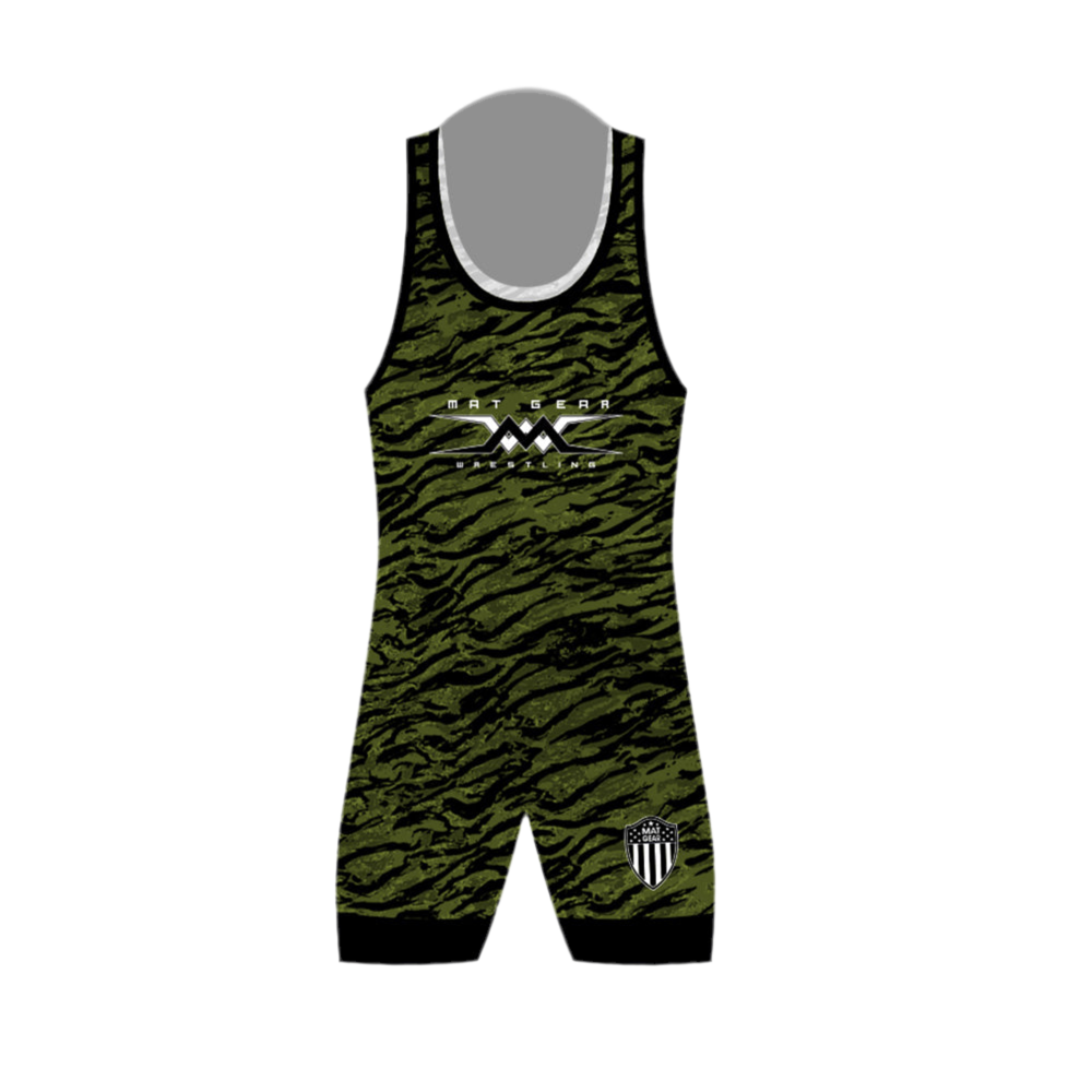 Jungle Wrestling Singlet