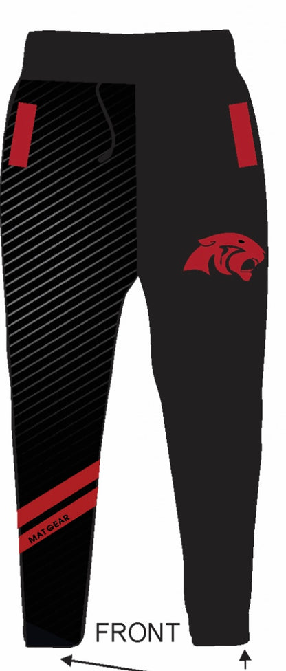 Cabot Sublimated Wrestling Sweatpant with zipper