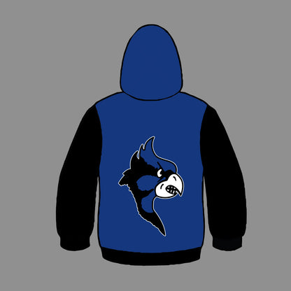 Bluebirds Front Zip Hoodie