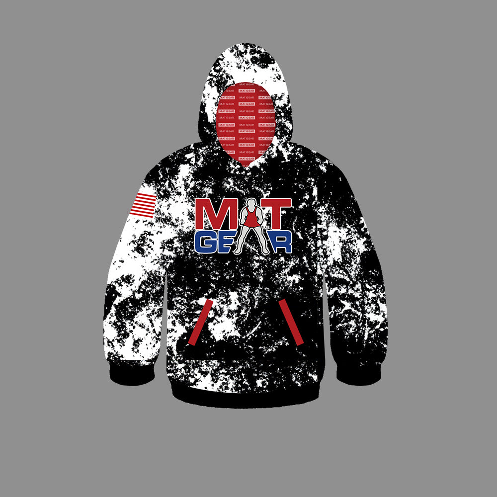 Distressed Mat Gear Hoodie