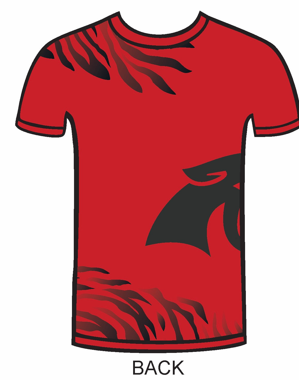 Cabot Compression Sublimated Short Sleeve Top